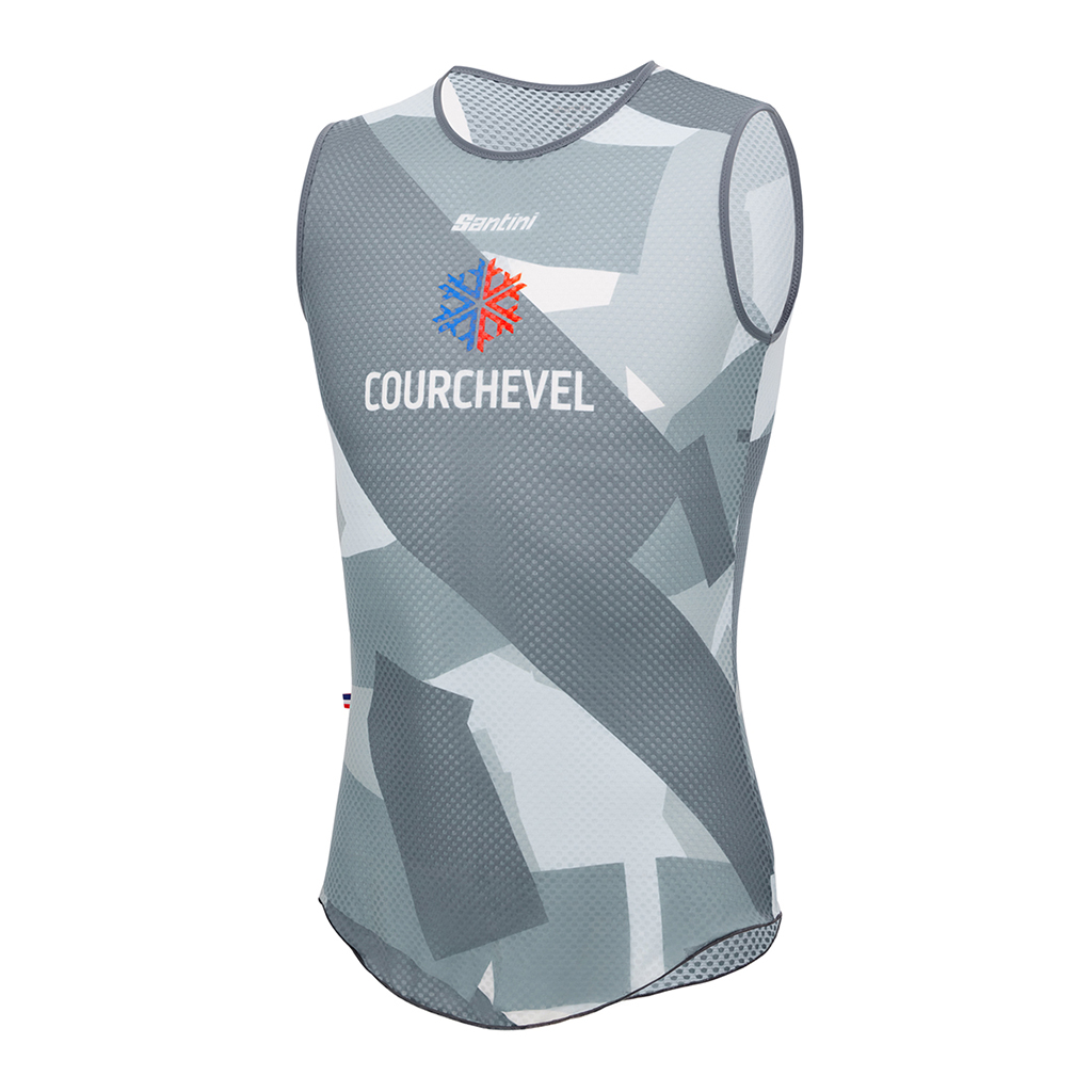 Santini Tour De France Mont Blanc Courchevel Baselayer Print