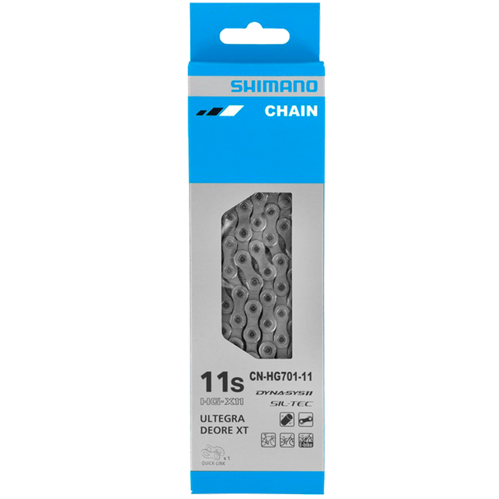 Shimano CN HG701 11 Chain 11 Speed Road MTB 116 Links With