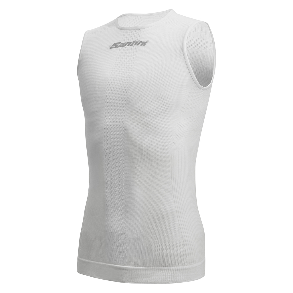 Santini Rete Baselayer (Sleeveless)-White