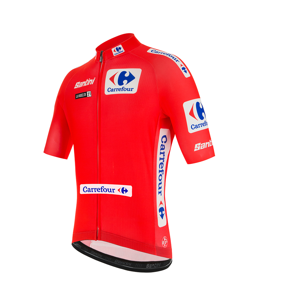 Santini La Vuelta Overall Leader Jersey-Red