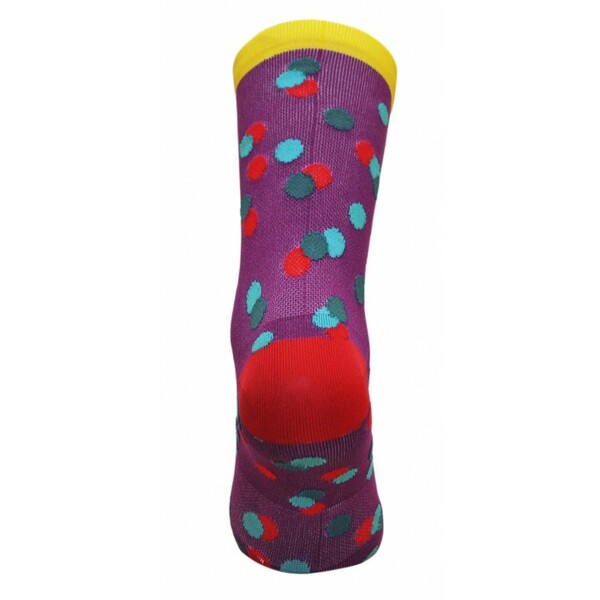 Cinelli Caleido Dots Socks-Purple