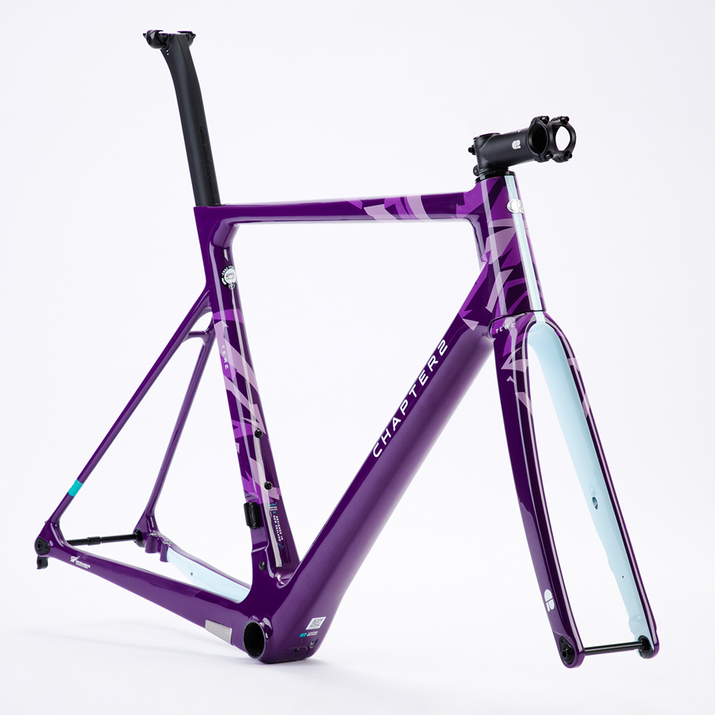 Chapter2 TERE All Road Disc Brake Frameset Purple Sky