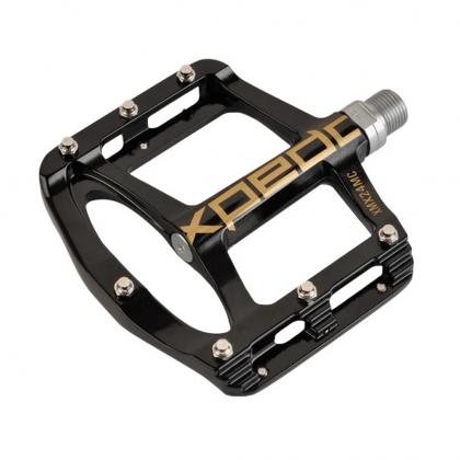 Xpedo SPRY Flat Pedal Black Gold