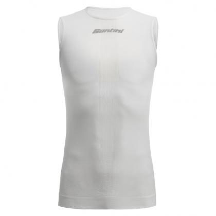 Santini Rete Baselayer (Sleeveless)-White